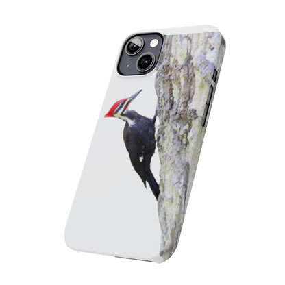 Pileated Woodpecker Slim iPhone Case - Ruppy's Creations