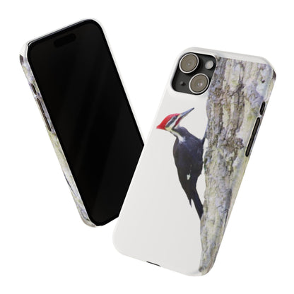 Pileated Woodpecker Slim iPhone Case - Ruppy's Creations