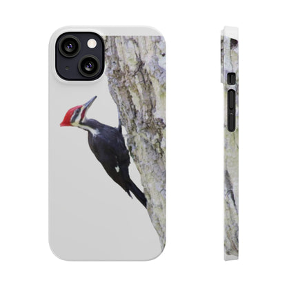 Pileated Woodpecker Slim iPhone Case - Ruppy's Creations