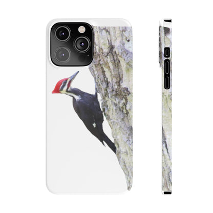 Pileated Woodpecker Slim iPhone Case - Ruppy's Creations