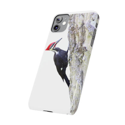 Pileated Woodpecker Slim iPhone Case - Ruppy's Creations