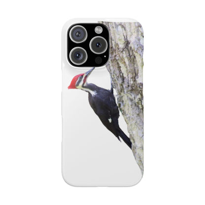 Pileated Woodpecker Slim iPhone Case - Ruppy's Creations