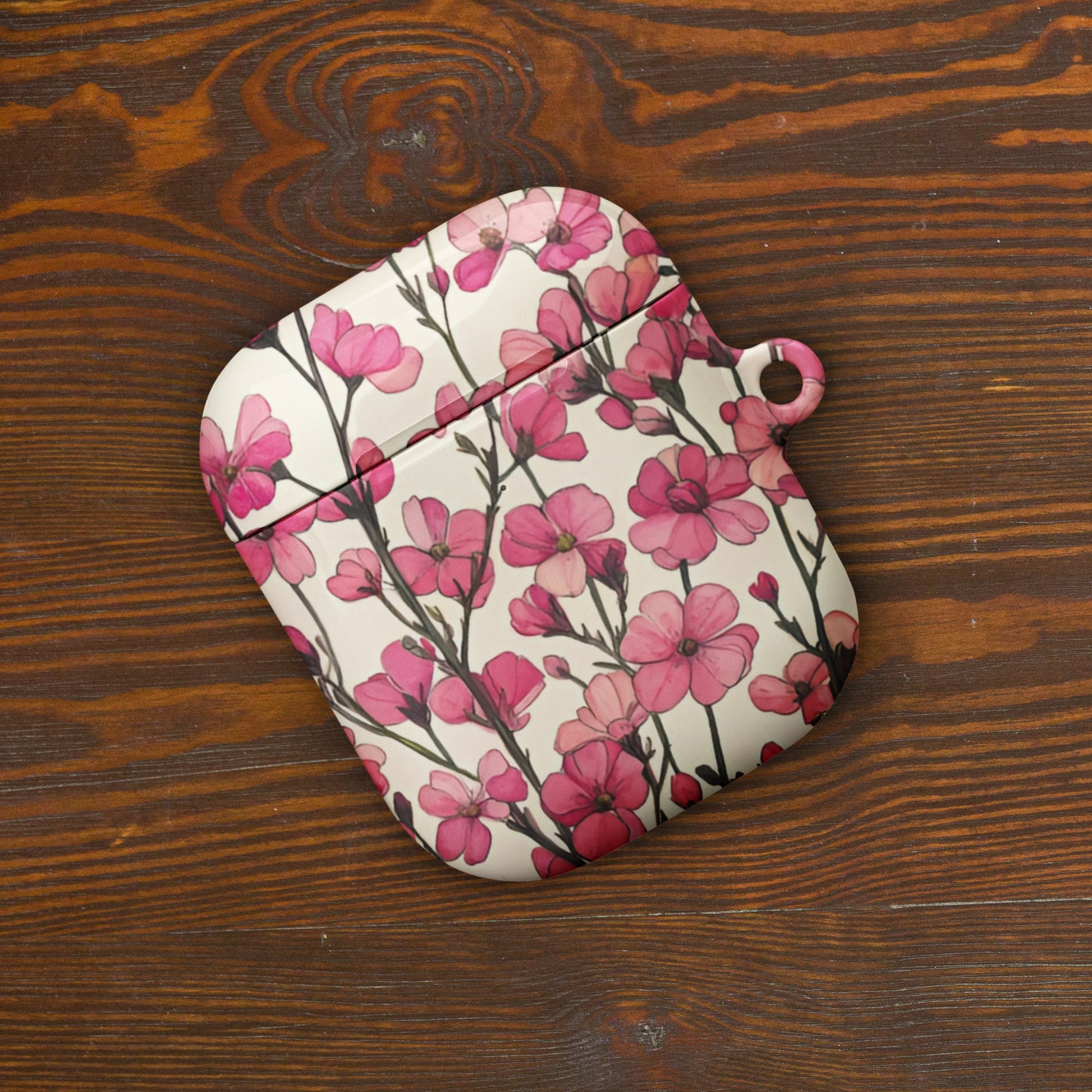 Pink Blossoms Case for AirPods® - Ruppy's Creations