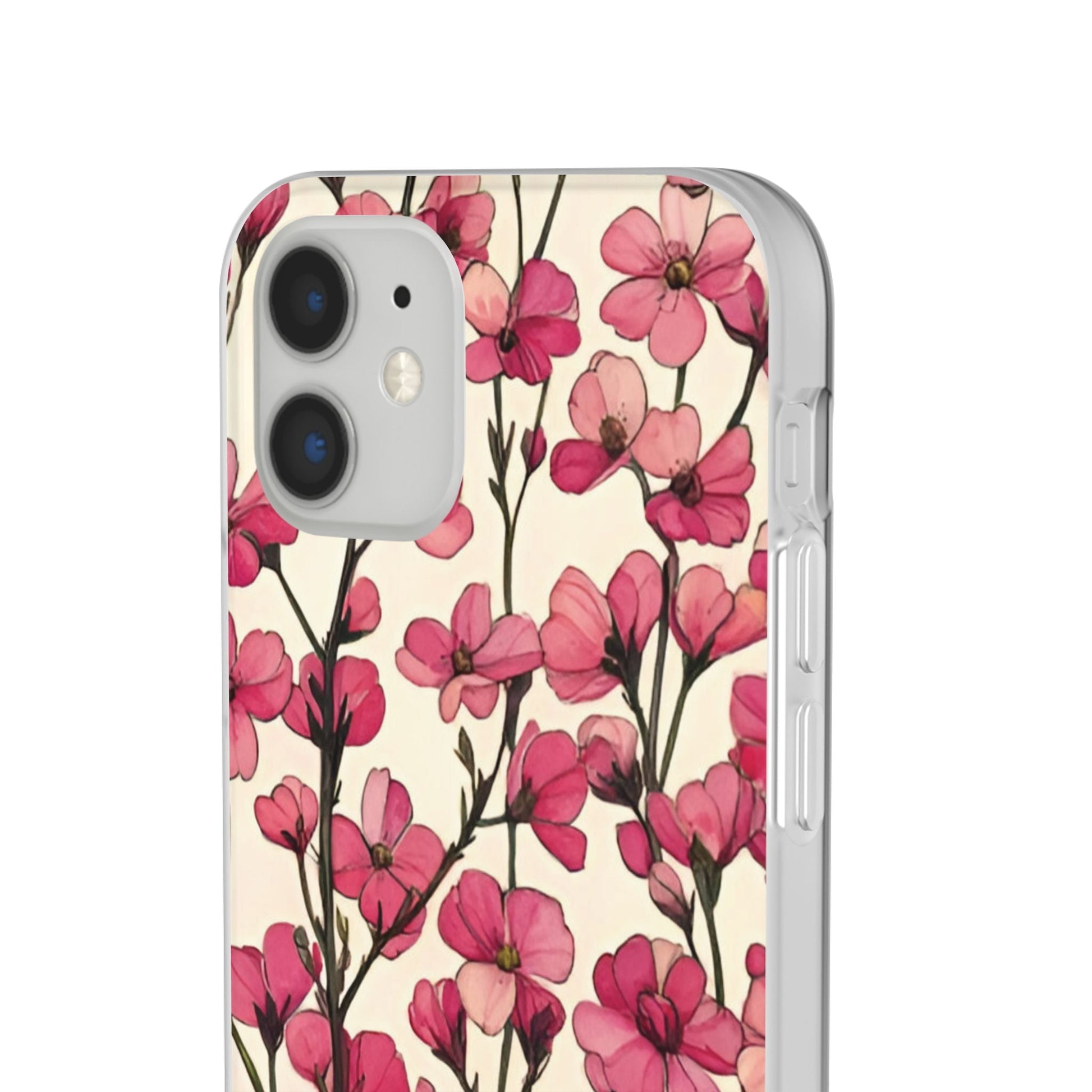 Pink Blossoms Flexi Case for Apple iphone & Samsung Galaxy - Ruppy's Creations