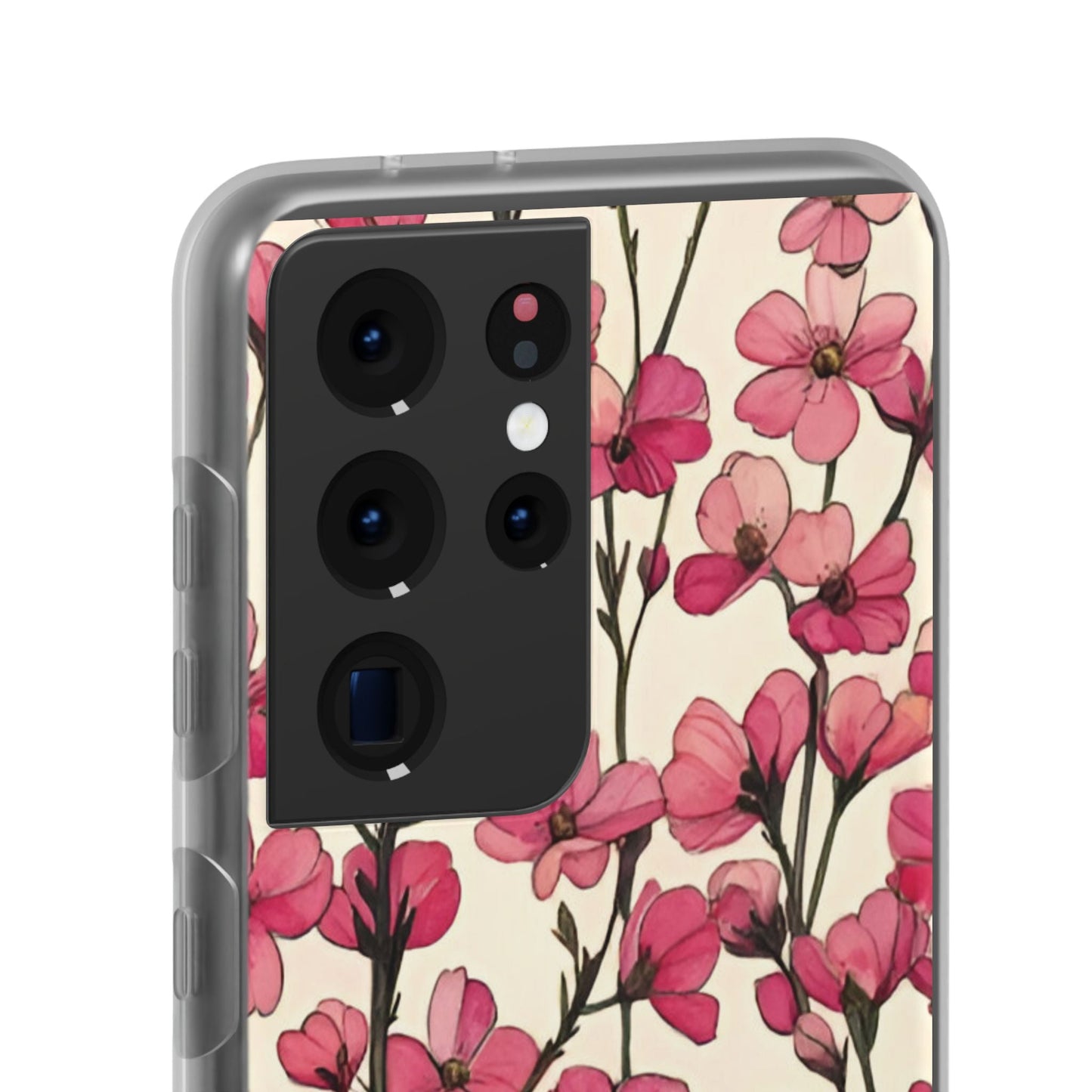 Pink Blossoms Flexi Case for Apple iphone & Samsung Galaxy - Ruppy's Creations