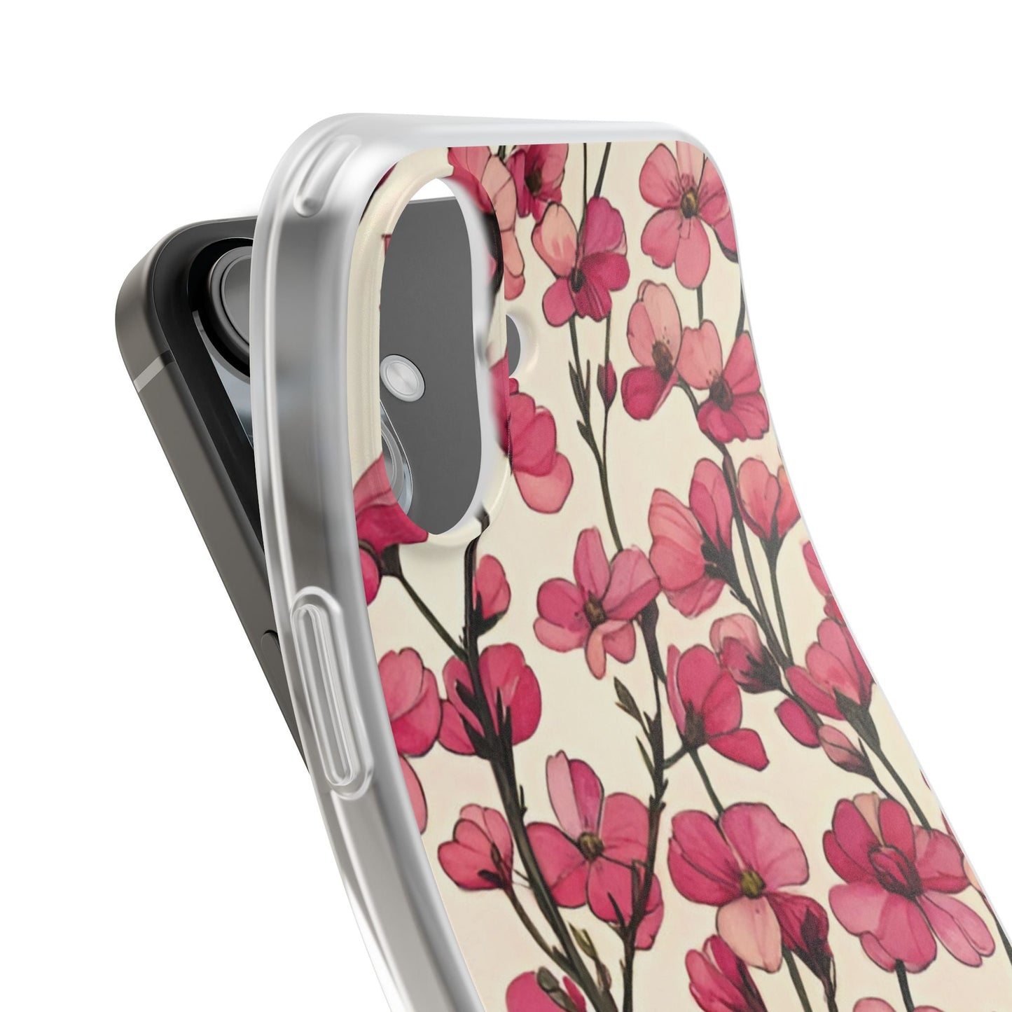 Pink Blossoms Flexi Case for Apple iphone & Samsung Galaxy - Ruppy's Creations