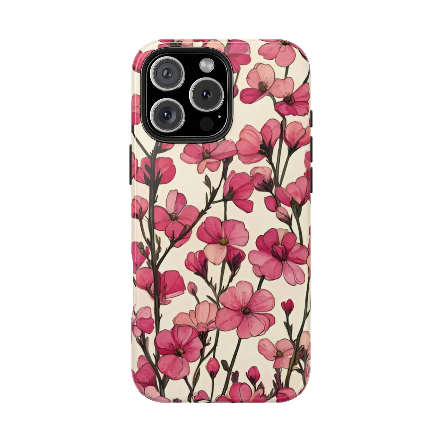 Pink Blossoms Tough Phone Case for iphone & Samsung - Ruppy's Creations