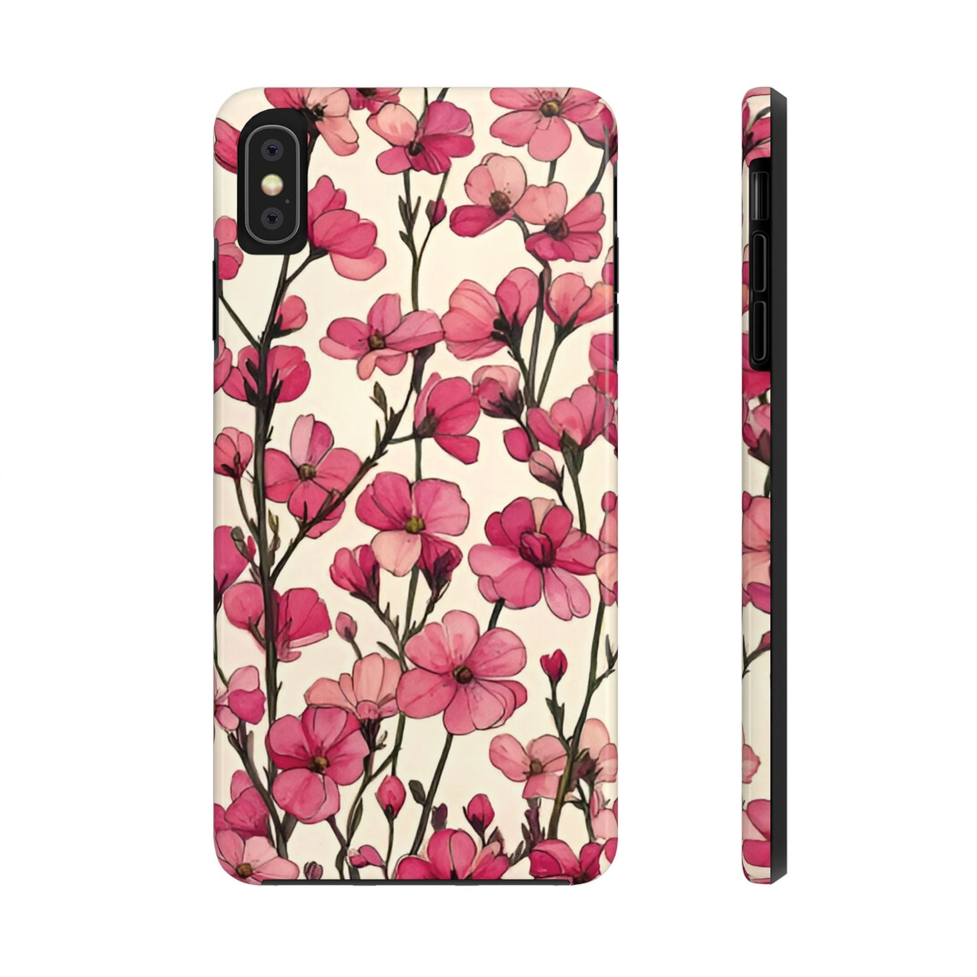 Pink Blossoms Tough Phone Case for iphone & Samsung - Ruppy's Creations