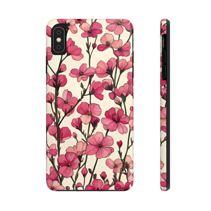 Pink Blossoms Tough Phone Case for iphone & Samsung - Ruppy's Creations