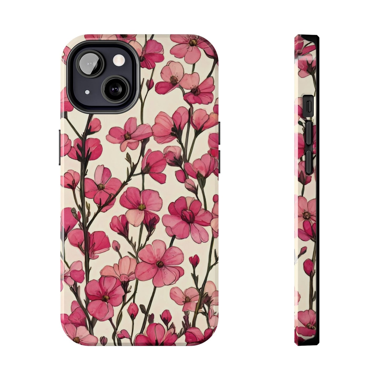 Pink Blossoms Tough Phone Case for iphone & Samsung - Ruppy's Creations