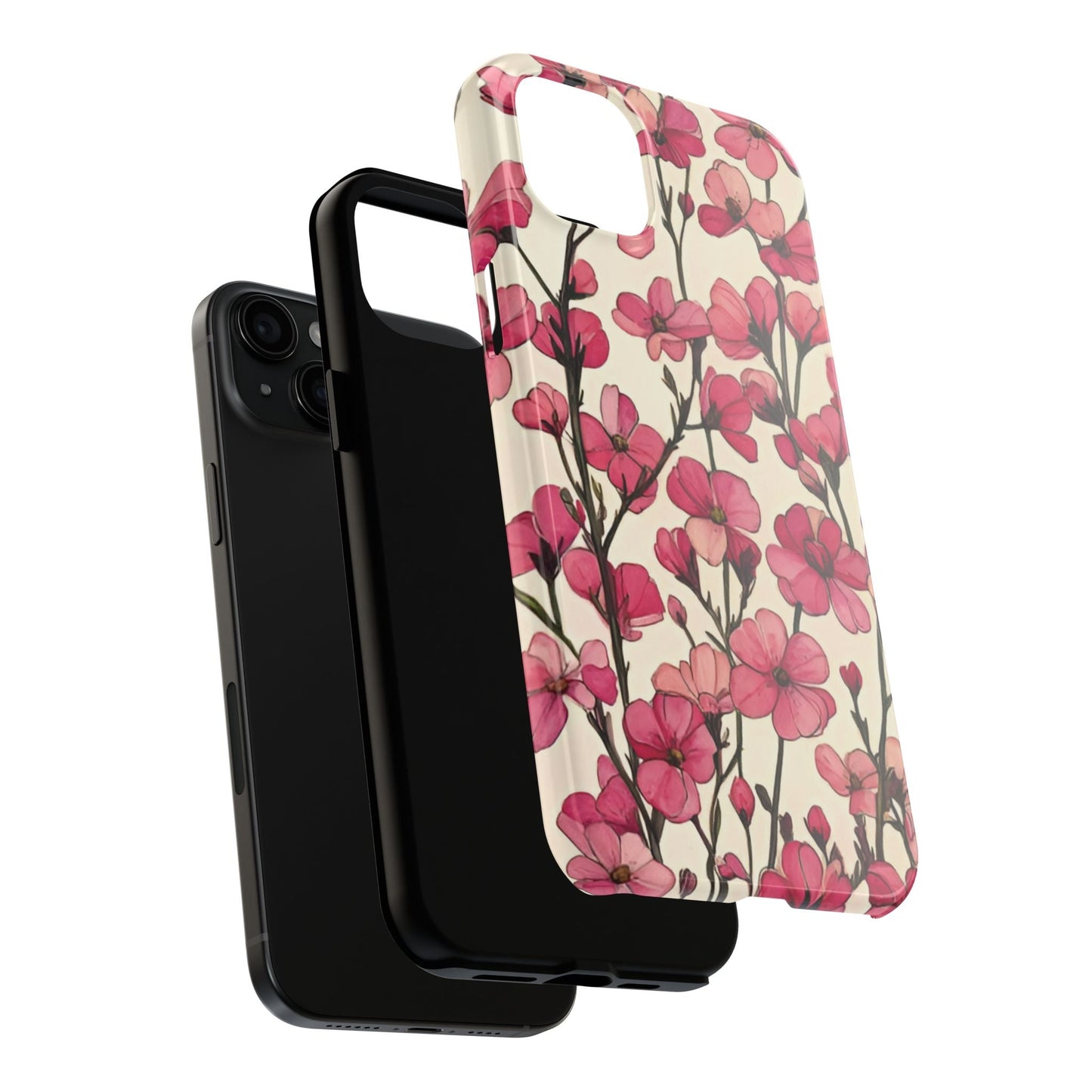 Pink Blossoms Tough Phone Case for iphone & Samsung - Ruppy's Creations