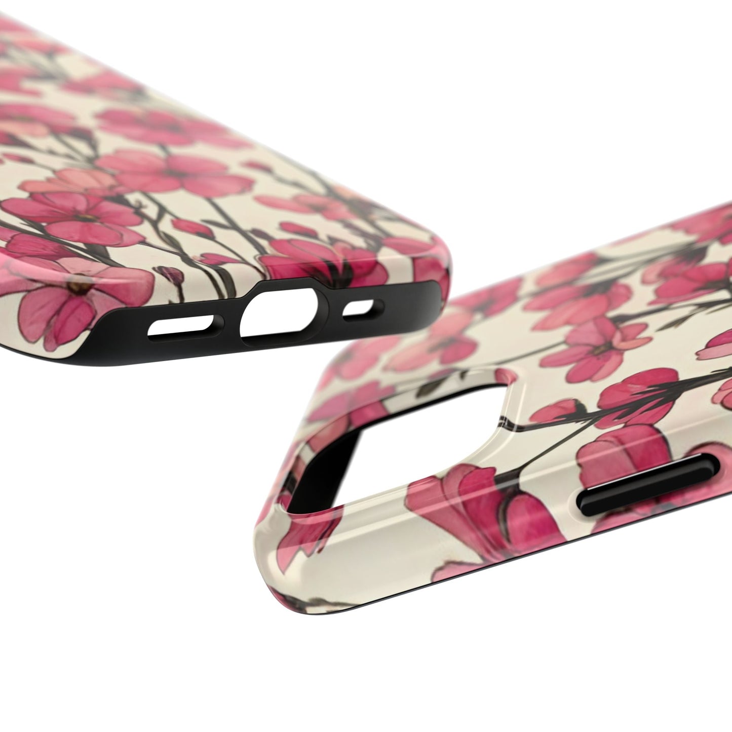 Pink Blossoms Tough Phone Case for iphone & Samsung - Ruppy's Creations