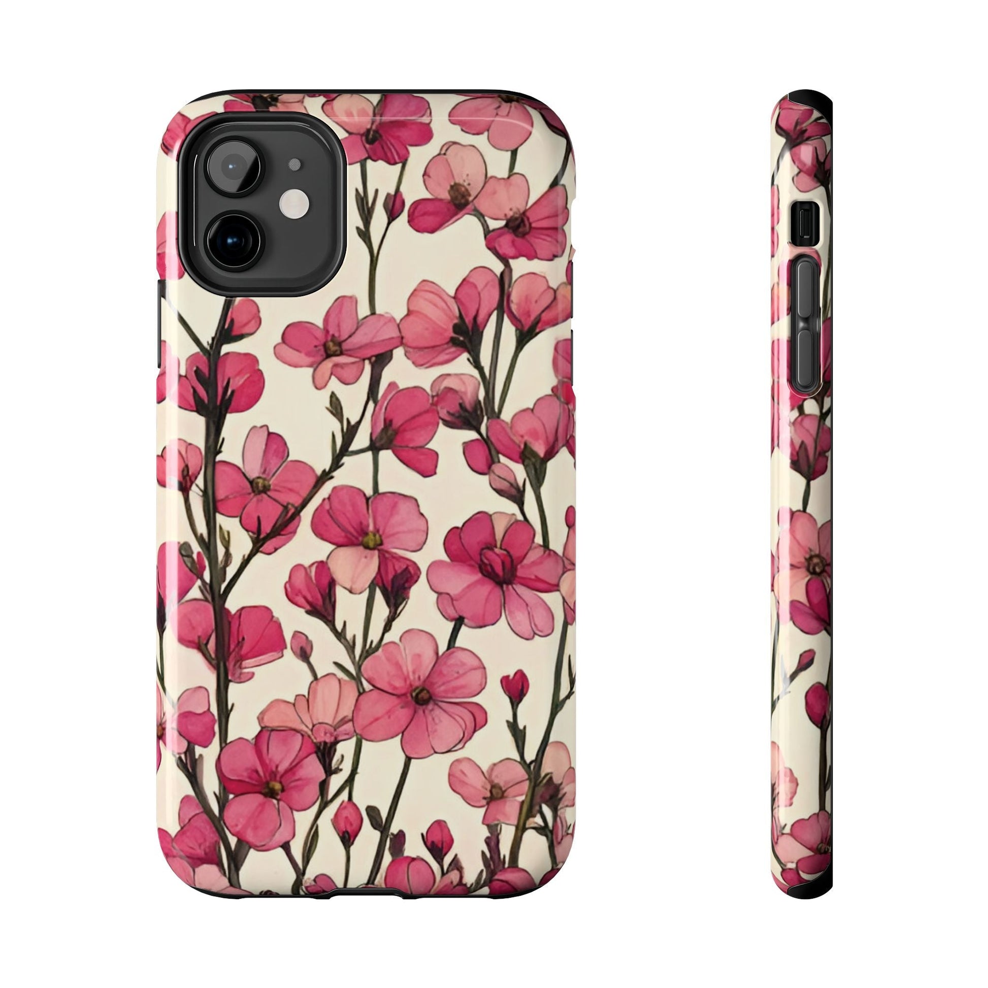 Pink Blossoms Tough Phone Case for iphone & Samsung - Ruppy's Creations