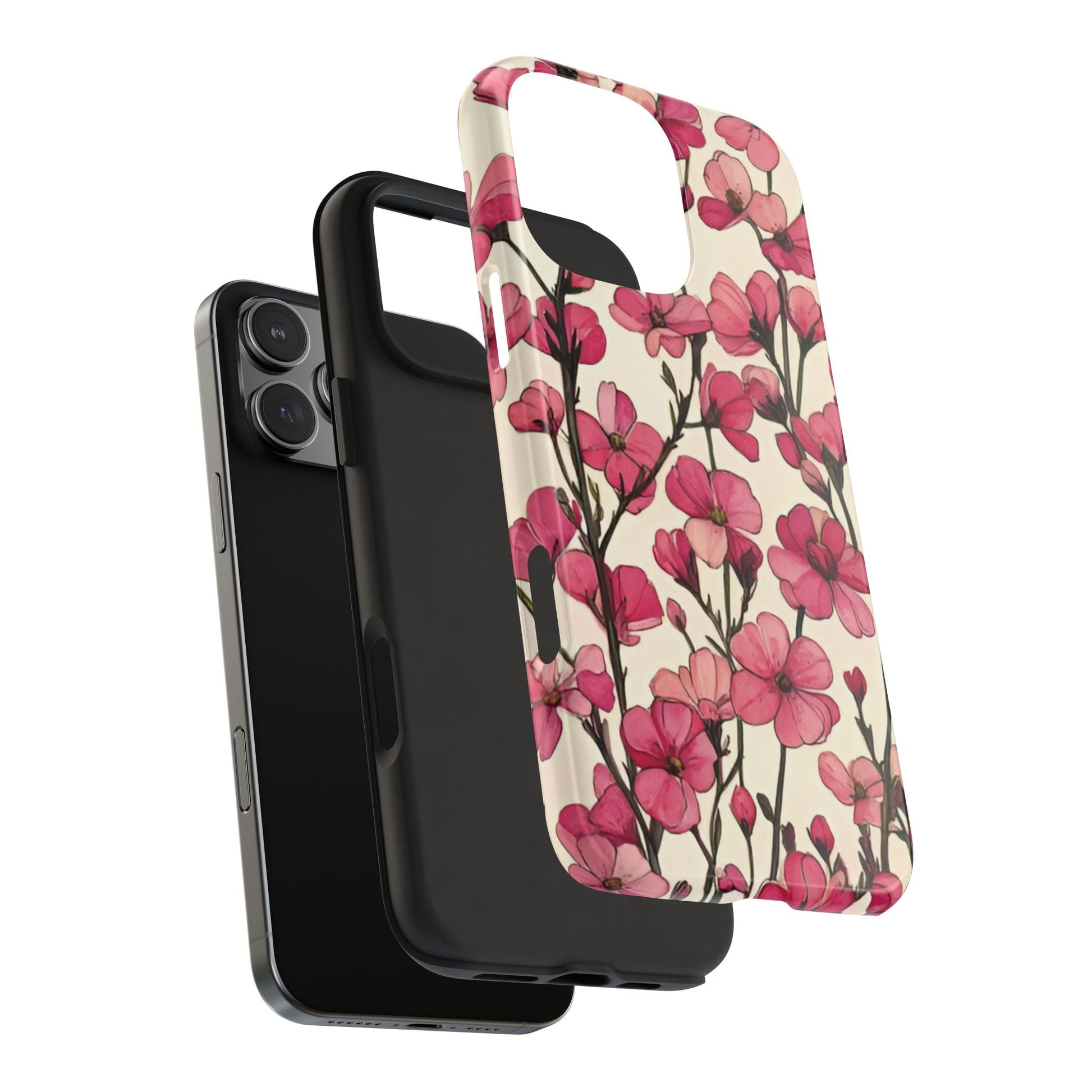 Pink Blossoms Tough Phone Case for iphone & Samsung - Ruppy's Creations