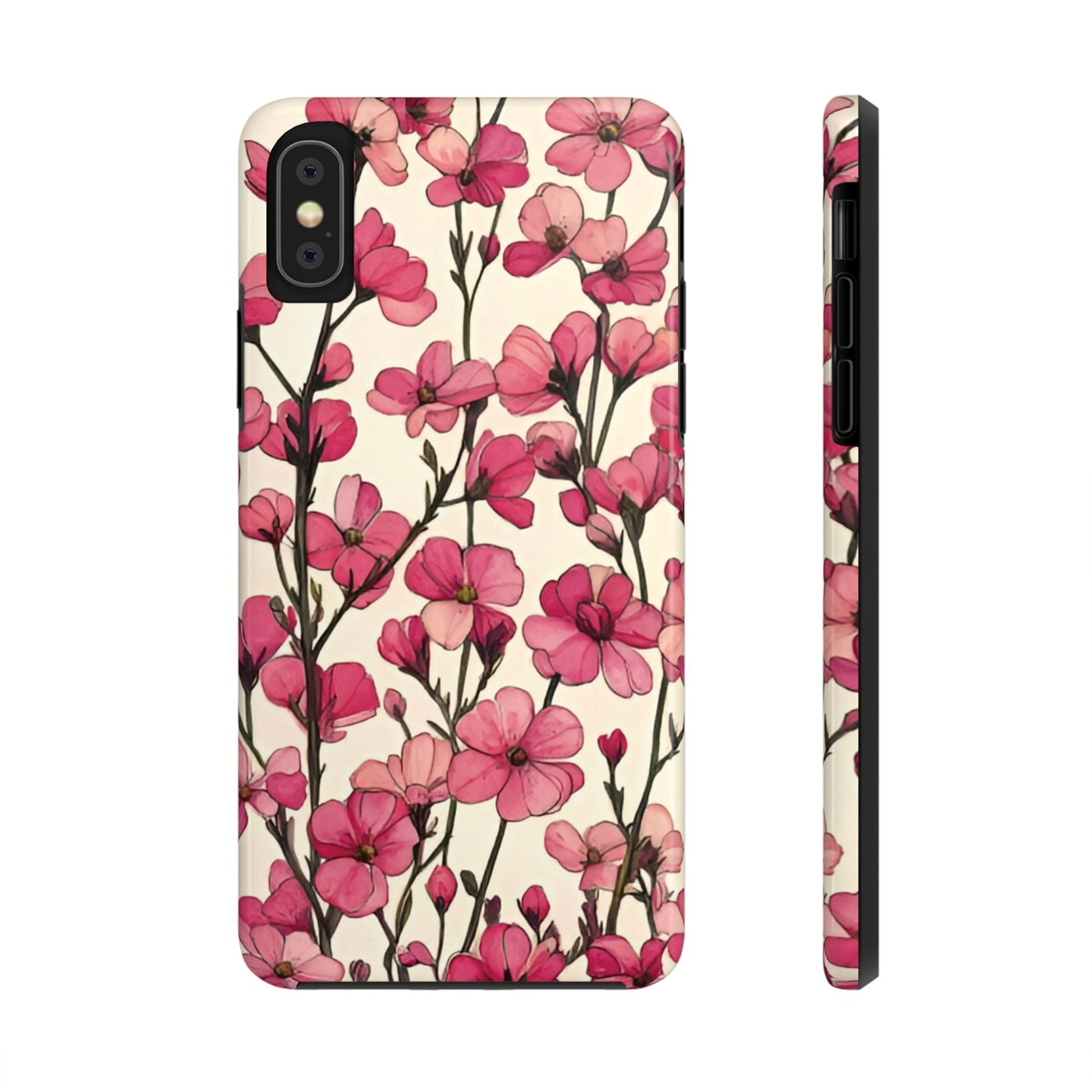 Pink Blossoms Tough Phone Case for iphone & Samsung - Ruppy's Creations