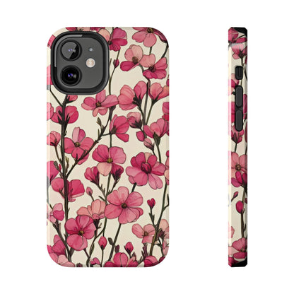 Pink Blossoms Tough Phone Case for iphone & Samsung - Ruppy's Creations