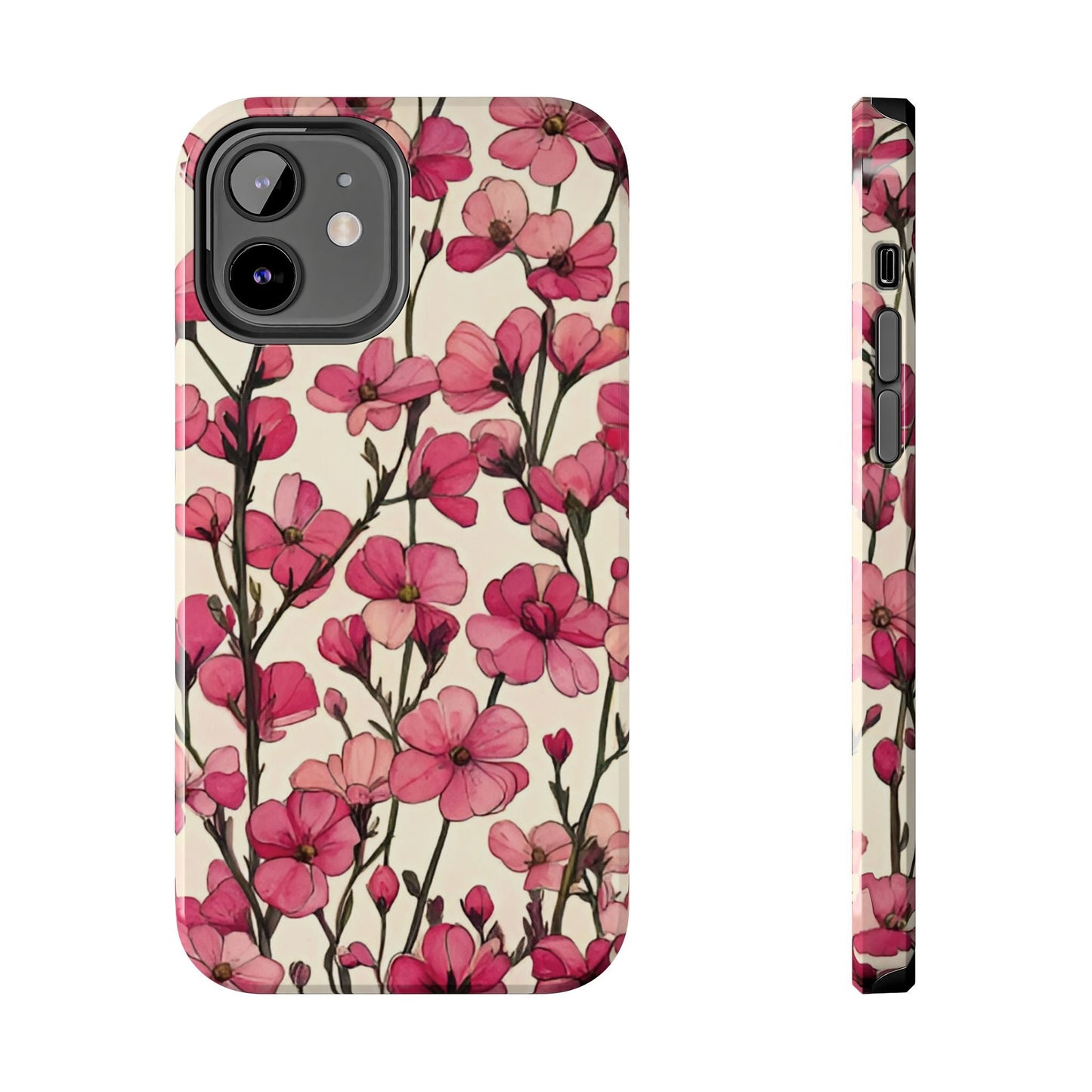 Pink Blossoms Tough Phone Case for iphone & Samsung - Ruppy's Creations