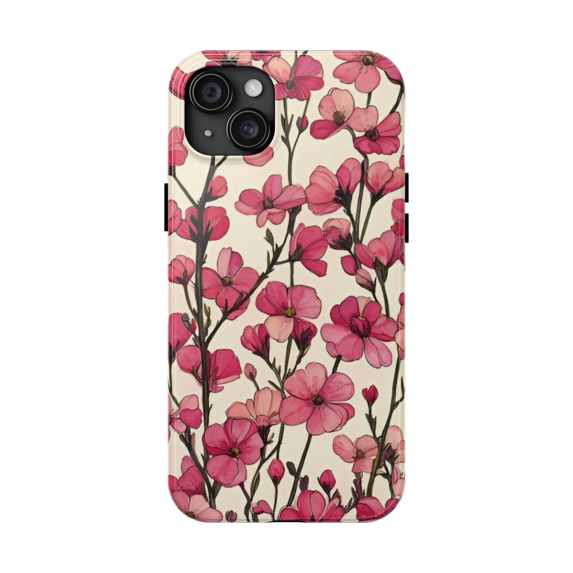 Pink Blossoms Tough Phone Case for iphone & Samsung - Ruppy's Creations