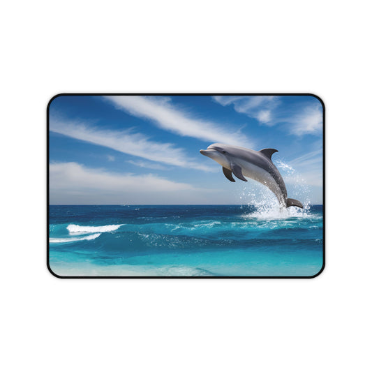 Playful Dolphin Desk Mat - Ruppy's Creations