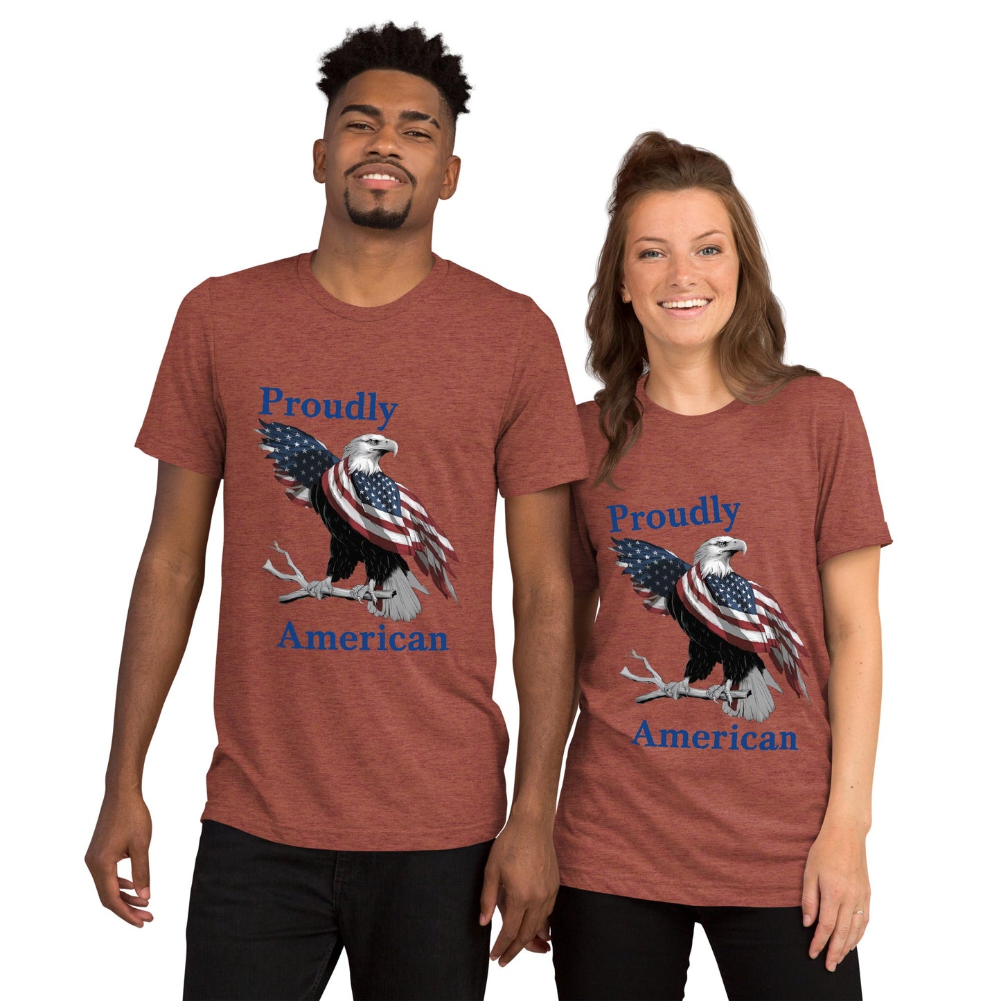 Proudly American Unisex T-shirt - Ruppy's Creations