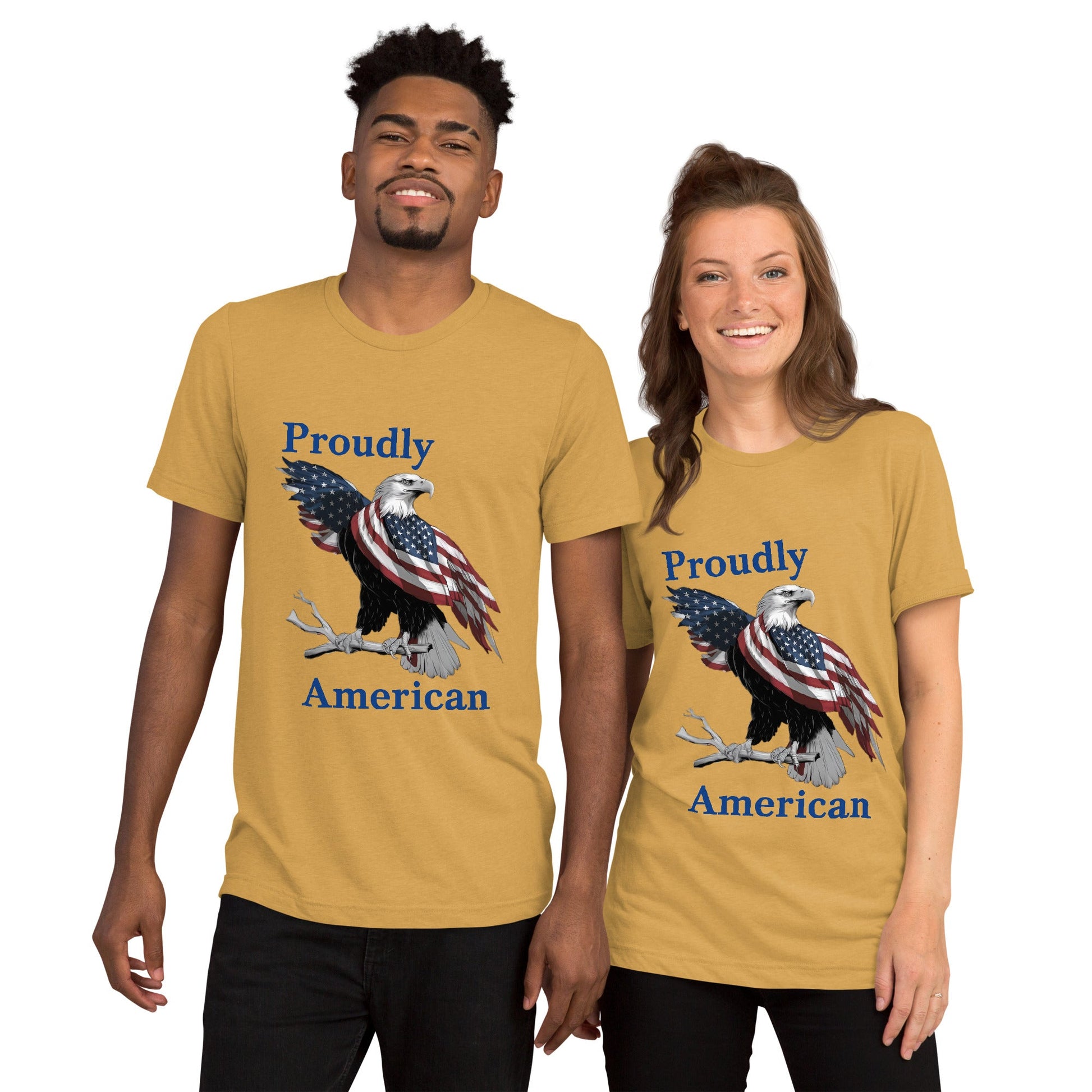 Proudly American Unisex T-shirt - Ruppy's Creations