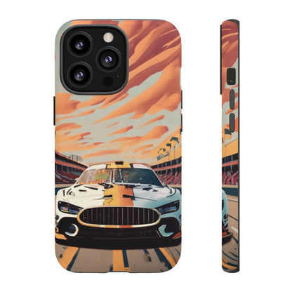 Race Car Tough Cell Phone Case - Ruppy's Creations