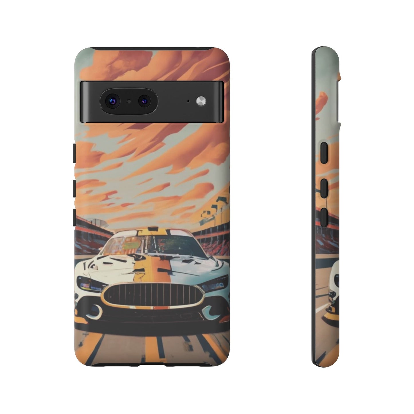 Race Car Tough Cell Phone Case - Ruppy's Creations