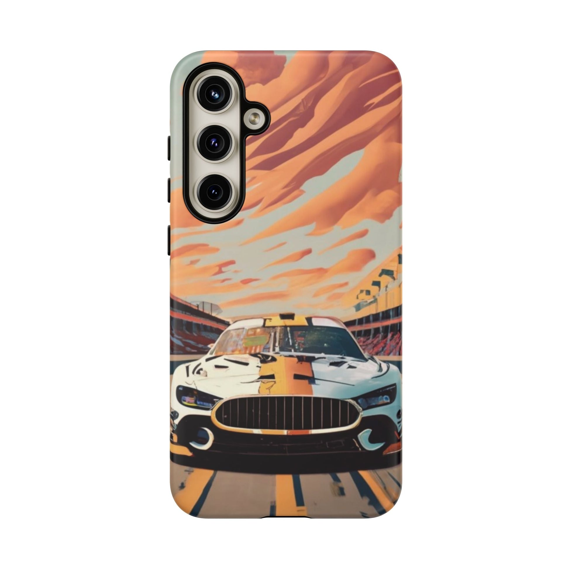 Race Car Tough Cell Phone Case - Ruppy's Creations