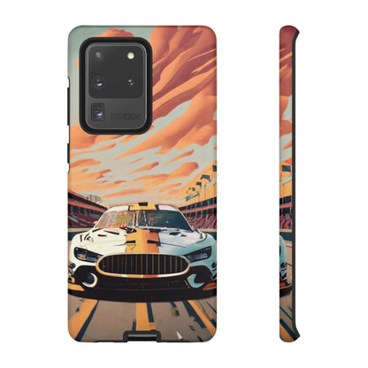 Race Car Tough Cell Phone Case - Ruppy's Creations