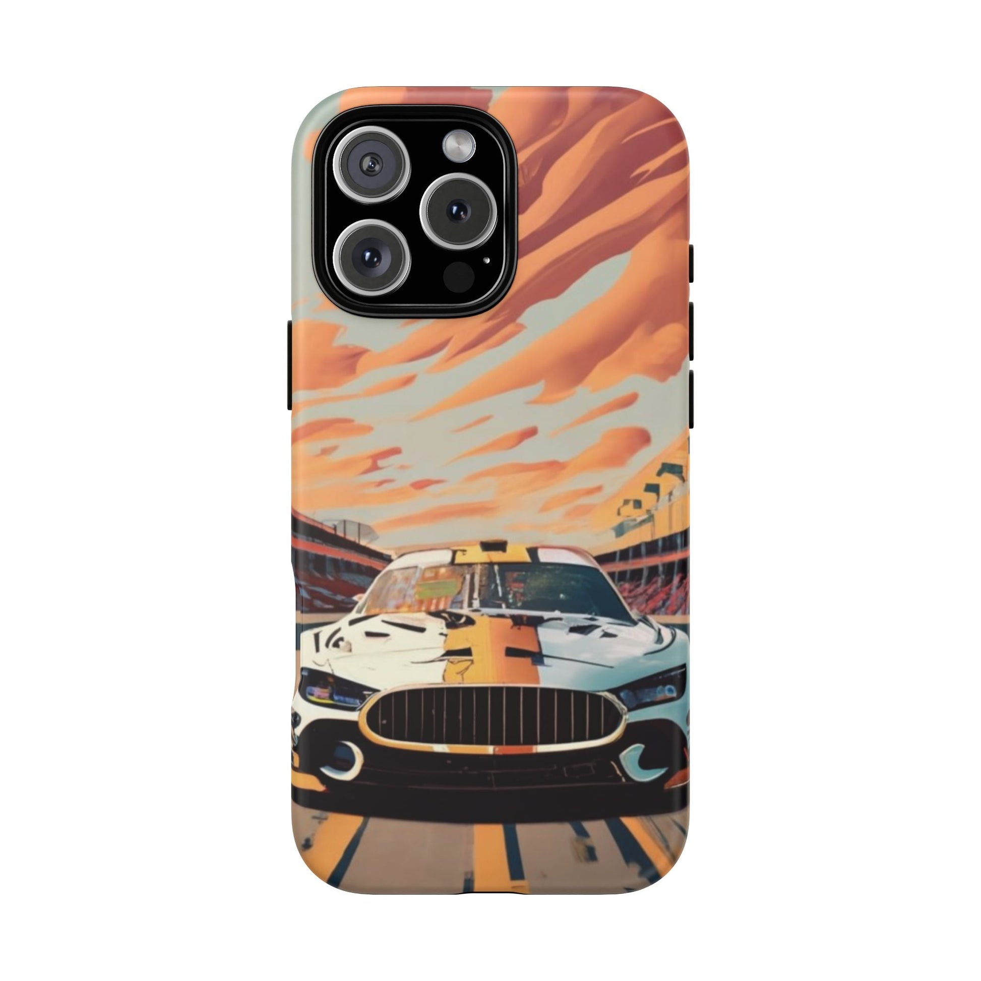 Race Car Tough Cell Phone Case - Ruppy's Creations