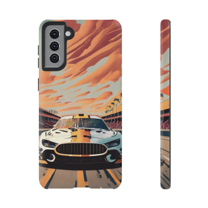 Race Car Tough Cell Phone Case - Ruppy's Creations