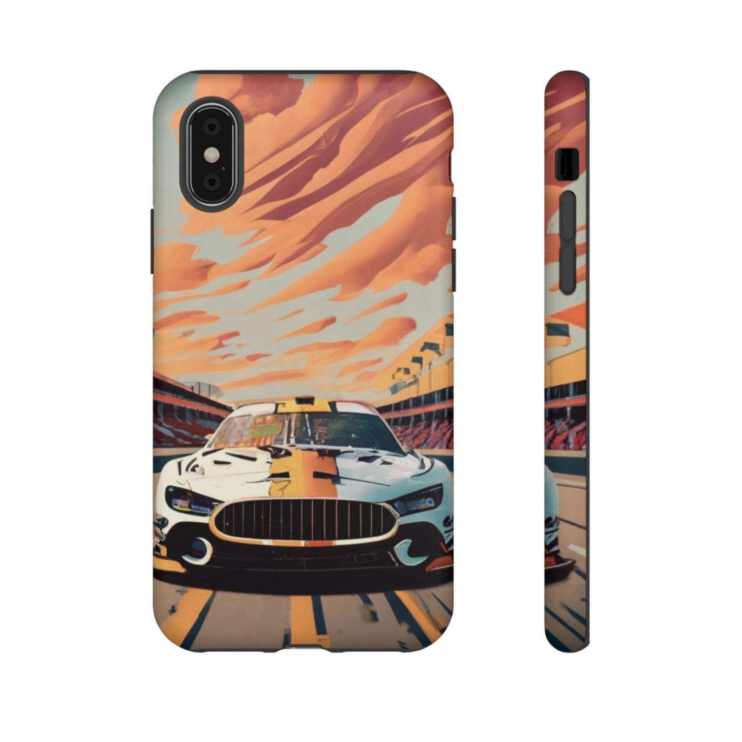 Race Car Tough Cell Phone Case - Ruppy's Creations