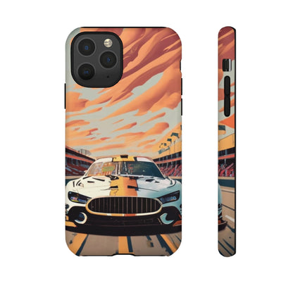 Race Car Tough Cell Phone Case - Ruppy's Creations