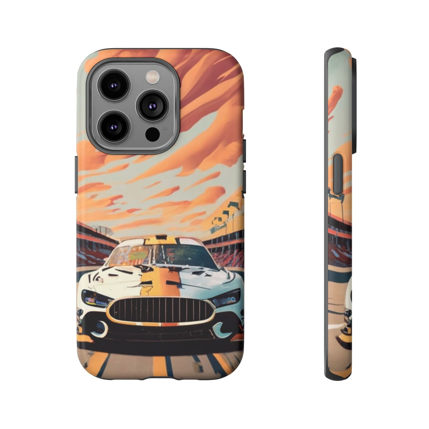 Race Car Tough Cell Phone Case - Ruppy's Creations