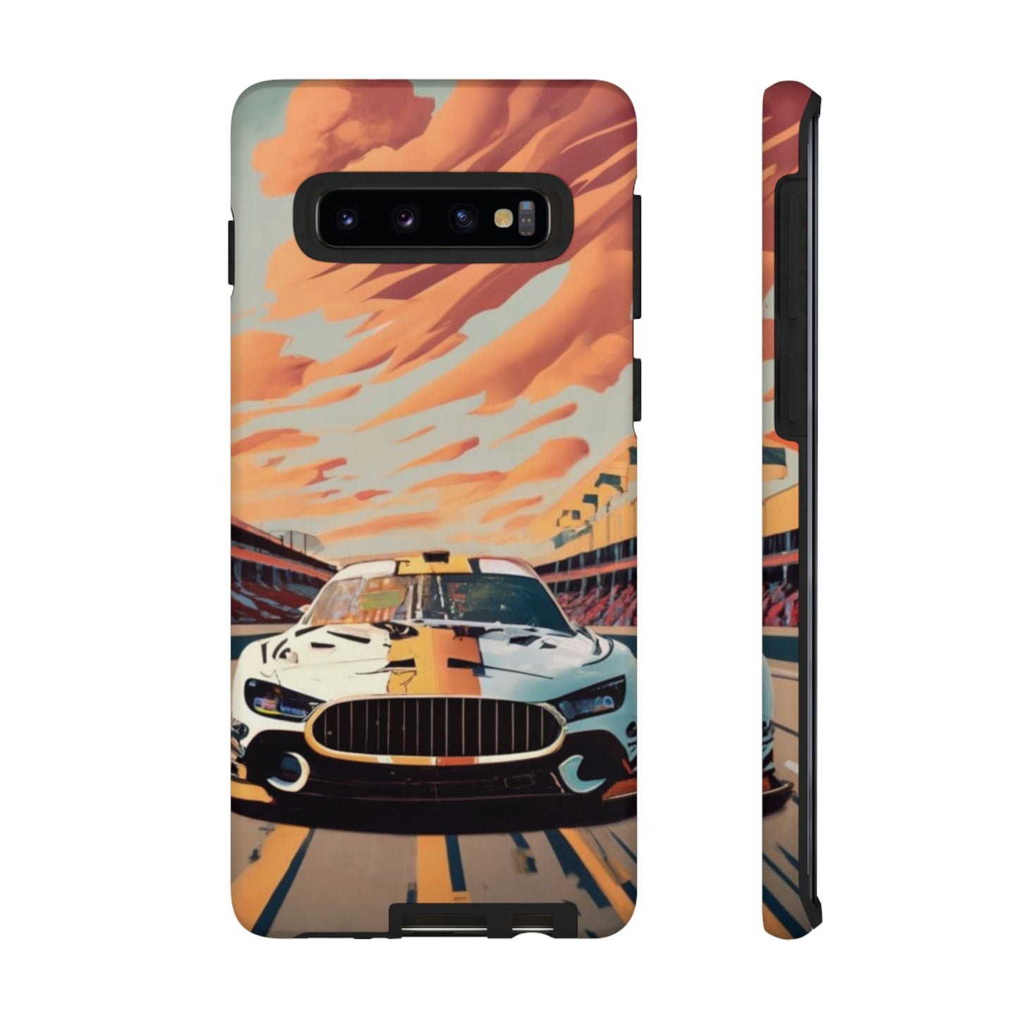 Race Car Tough Cell Phone Case - Ruppy's Creations