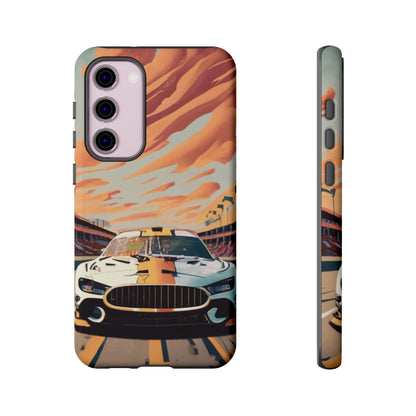 Race Car Tough Cell Phone Case - Ruppy's Creations