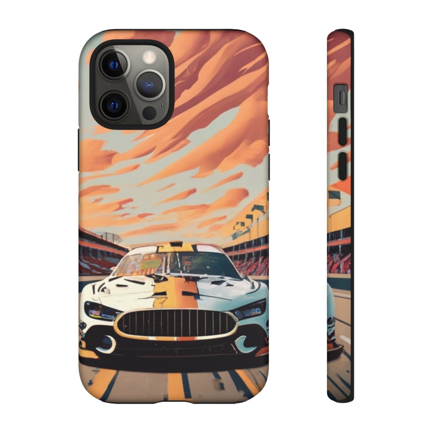 Race Car Tough Cell Phone Case - Ruppy's Creations