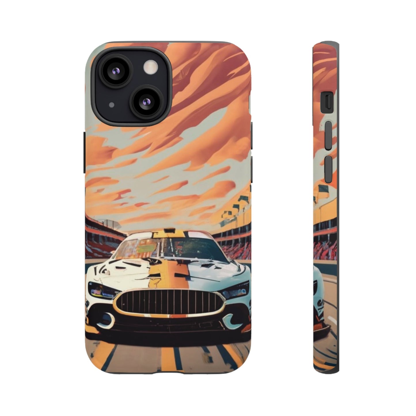 Race Car Tough Cell Phone Case - Ruppy's Creations