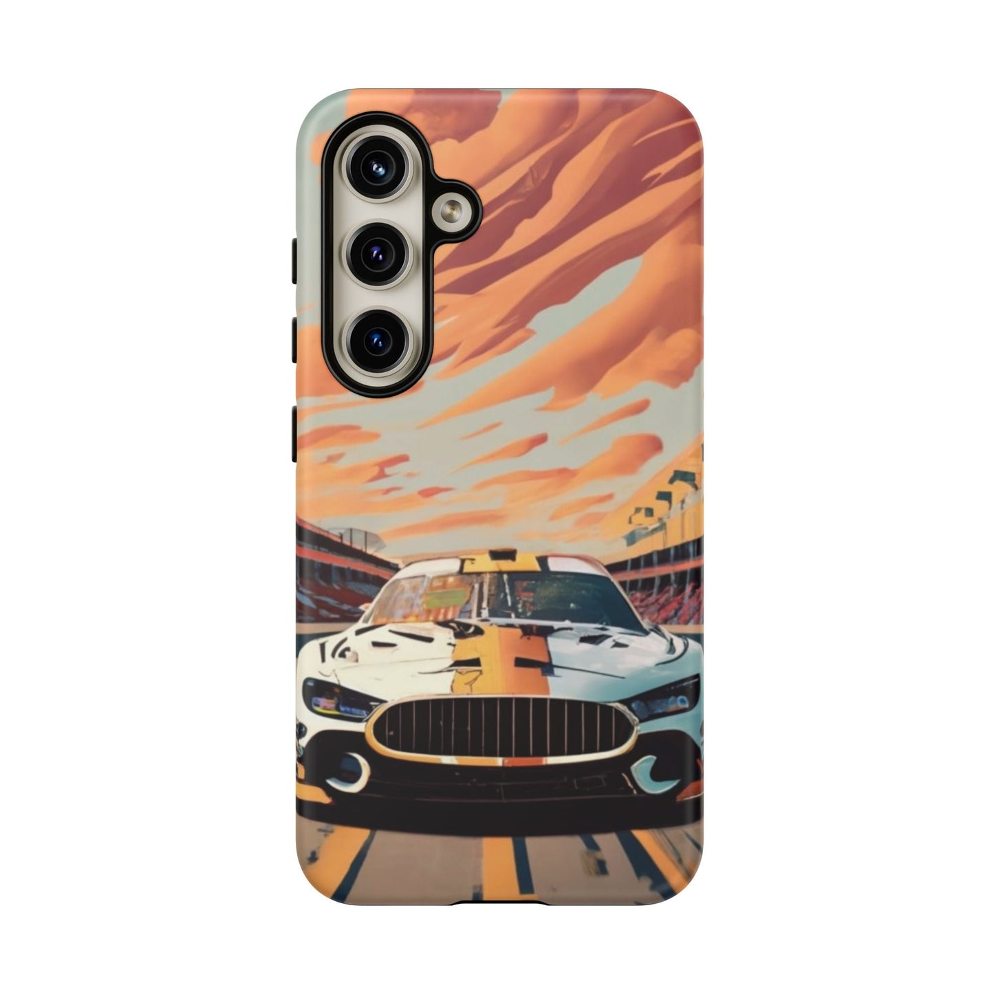 Race Car Tough Cell Phone Case - Ruppy's Creations