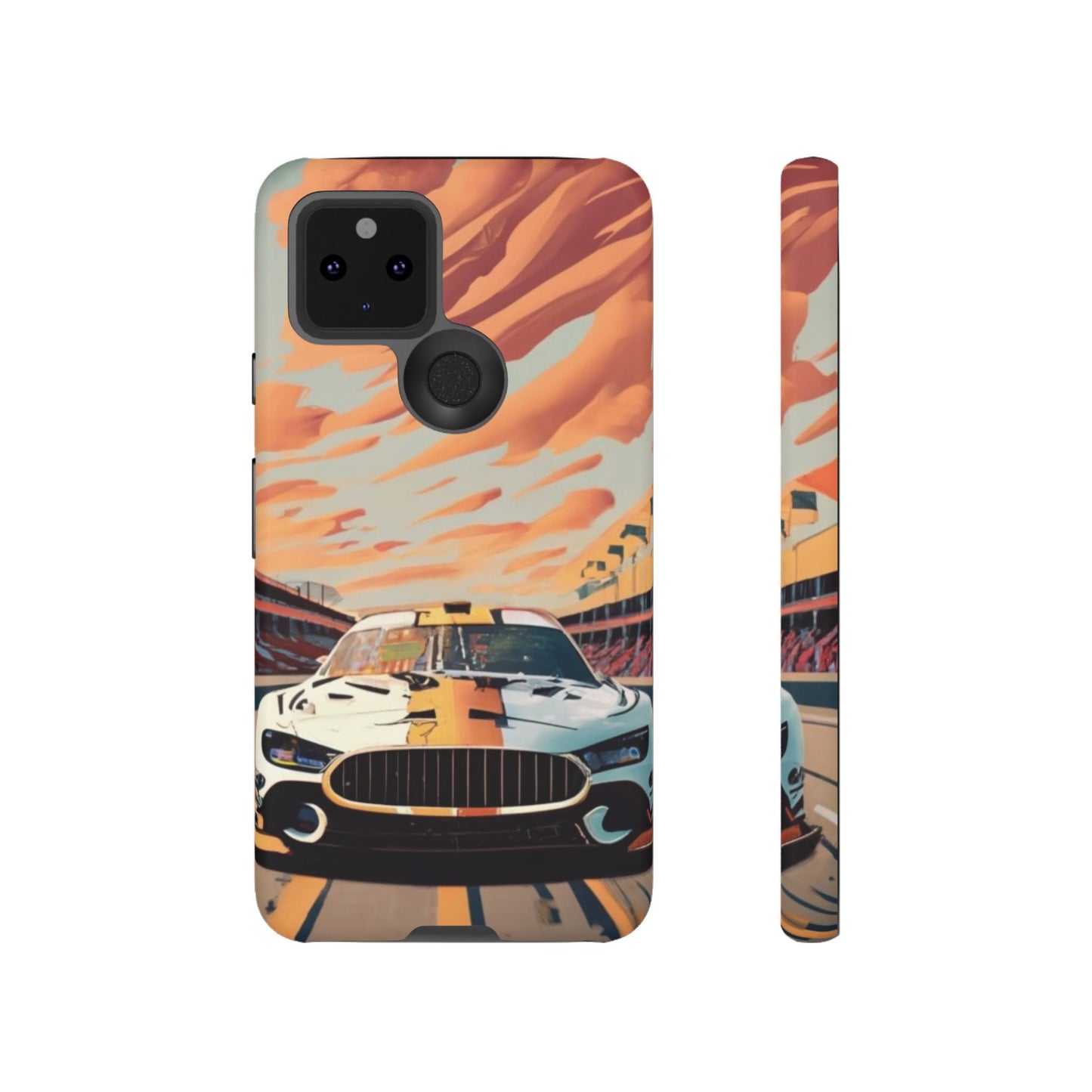 Race Car Tough Cell Phone Case - Ruppy's Creations