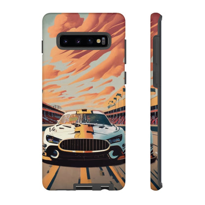 Race Car Tough Cell Phone Case - Ruppy's Creations