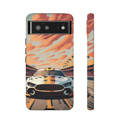 Race Car Tough Cell Phone Case - Ruppy's Creations