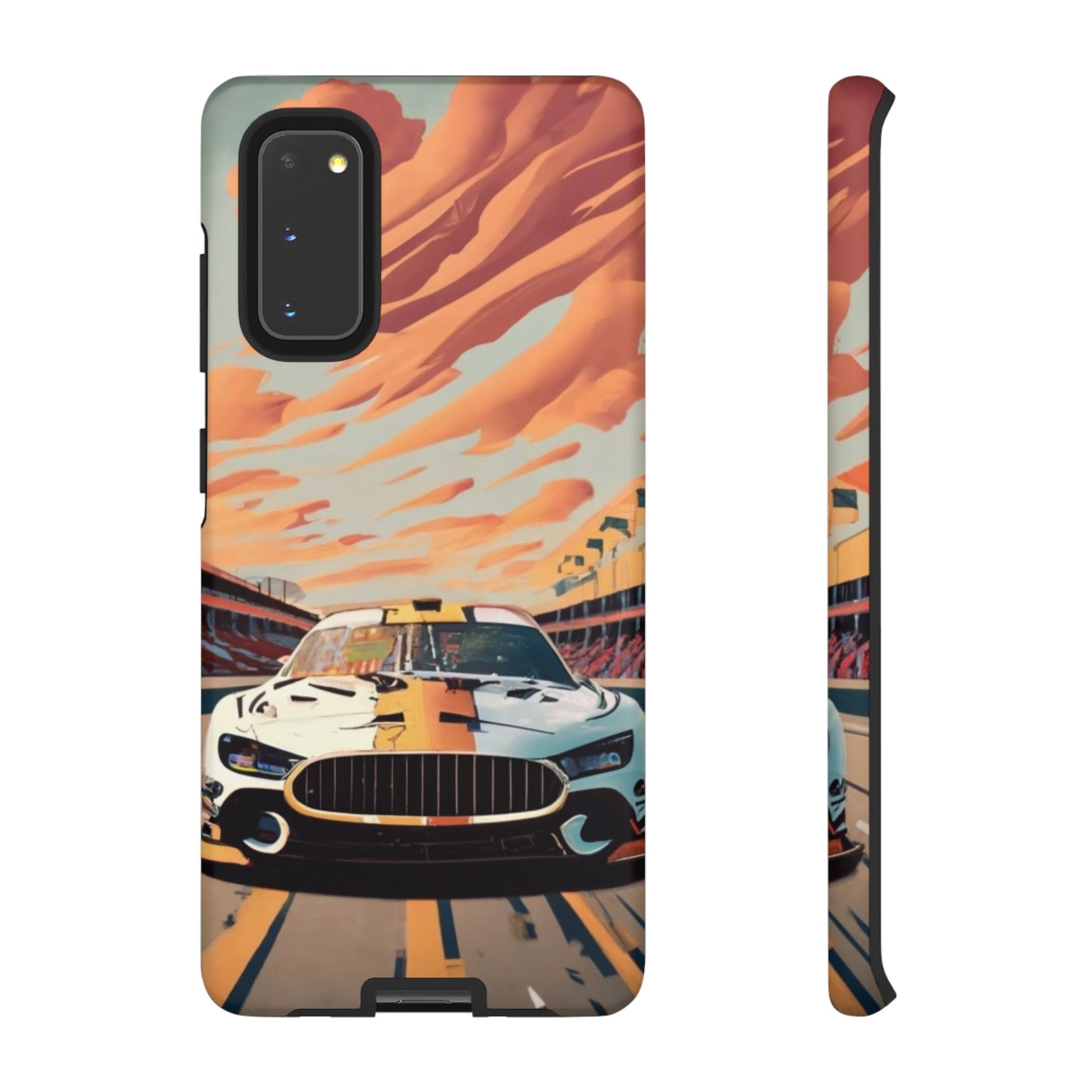 Race Car Tough Cell Phone Case - Ruppy's Creations