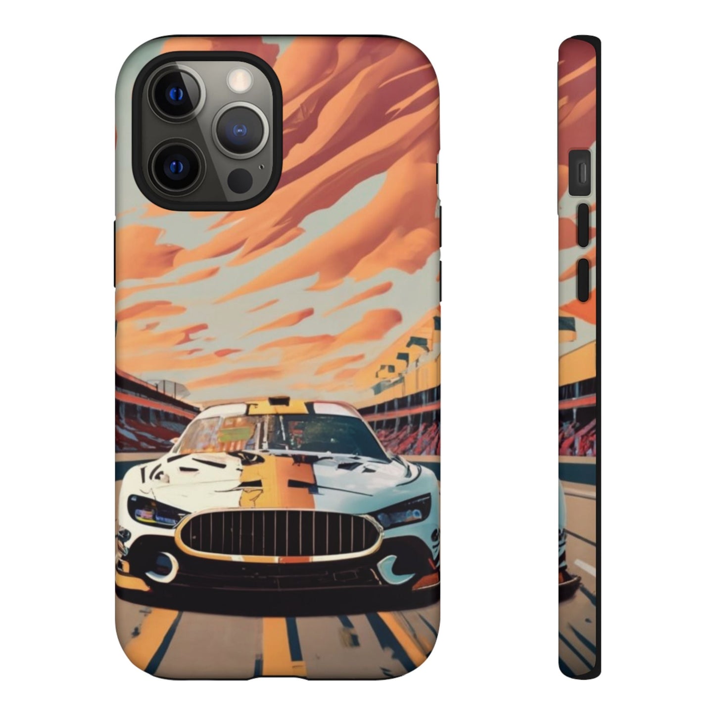 Race Car Tough Cell Phone Case - Ruppy's Creations