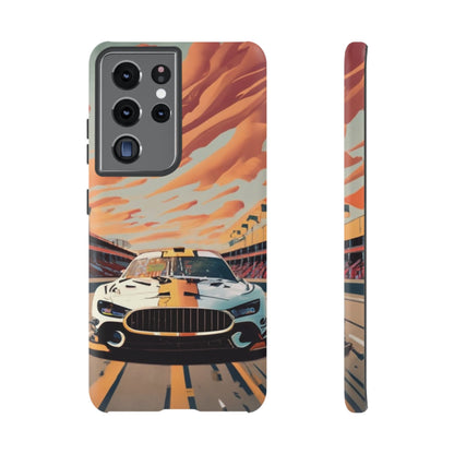 Race Car Tough Cell Phone Case - Ruppy's Creations