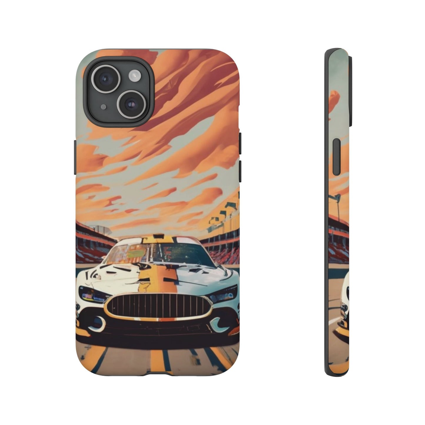 Race Car Tough Cell Phone Case - Ruppy's Creations