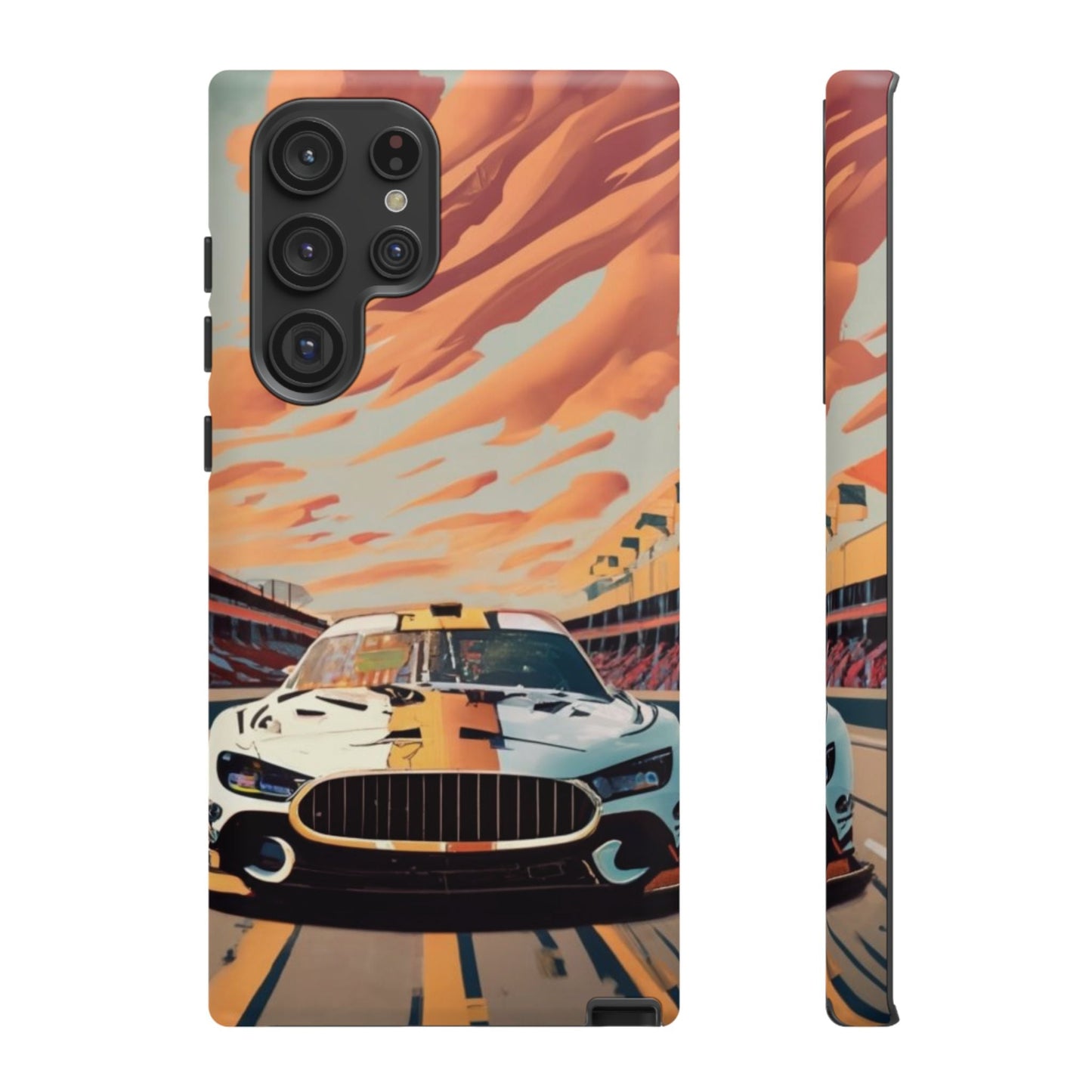 Race Car Tough Cell Phone Case - Ruppy's Creations