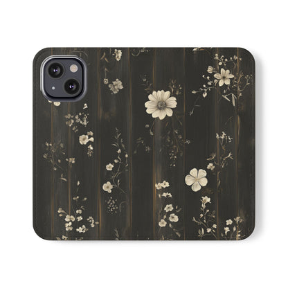 Rustic Floral Flip Case For Apple iphone & Samsung Galaxy - Ruppy's Creations