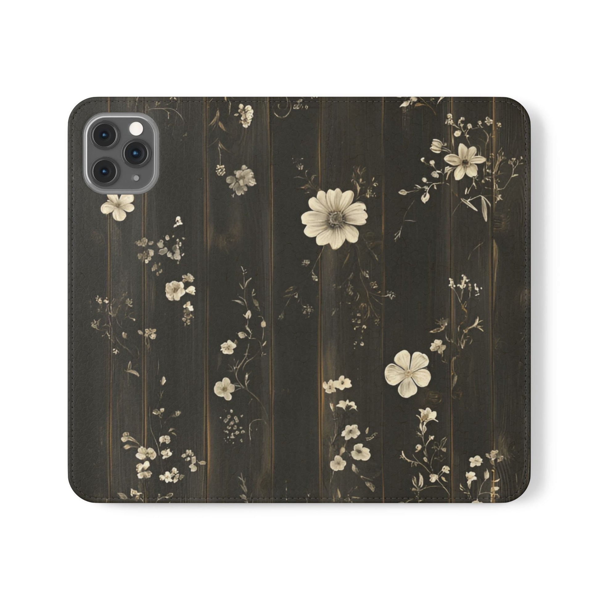 Rustic Floral Flip Case For Apple iphone & Samsung Galaxy - Ruppy's Creations