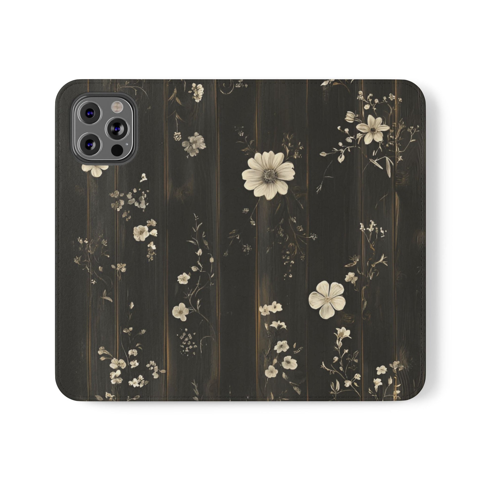 Rustic Floral Flip Case For Apple iphone & Samsung Galaxy - Ruppy's Creations